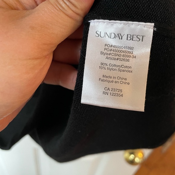 Aritzia Sunday Best Flare skater sweater dress - Picture 5 of 5